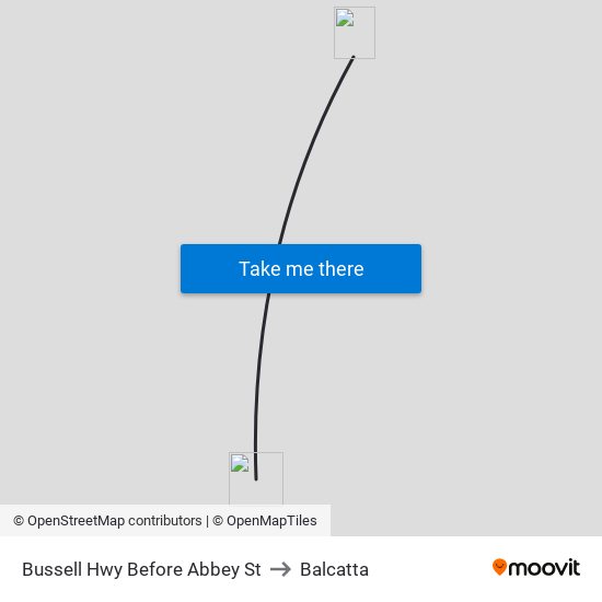 Bussell Hwy Before Abbey St to Balcatta map