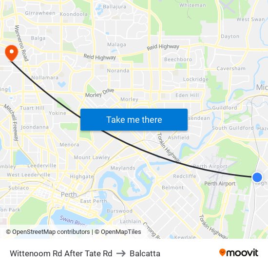 Wittenoom Rd After Tate Rd to Balcatta map