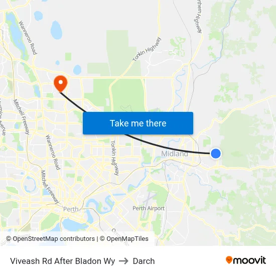 Viveash Rd After Bladon Wy to Darch map