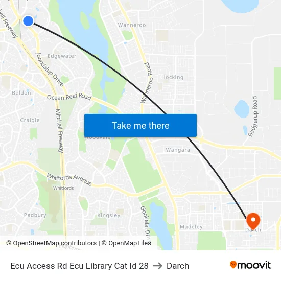 Ecu Access Rd Ecu Library Cat Id 28 to Darch map