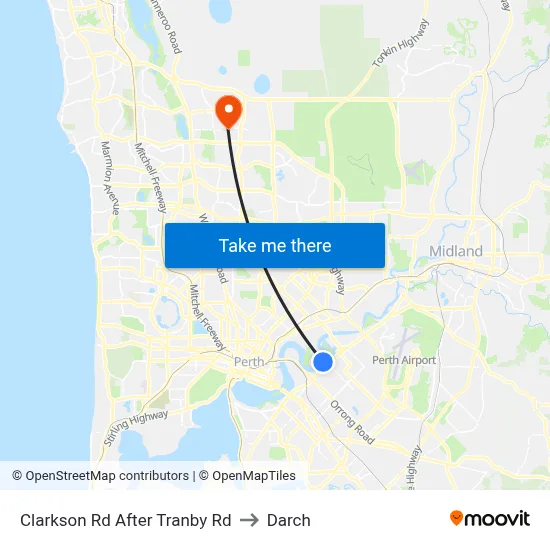 Clarkson Rd After Tranby Rd to Darch map