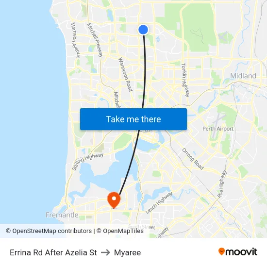 Errina Rd After Azelia St to Myaree map