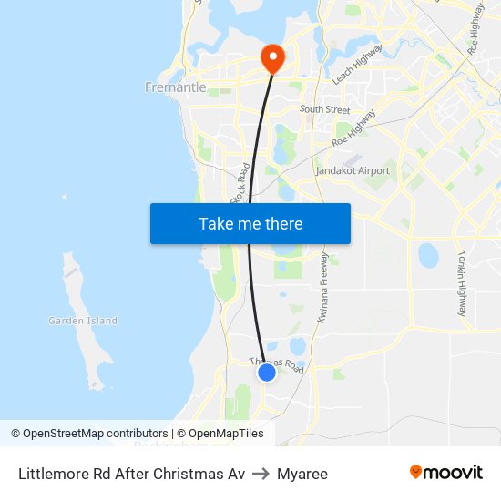 Littlemore Rd After Christmas Av to Myaree map