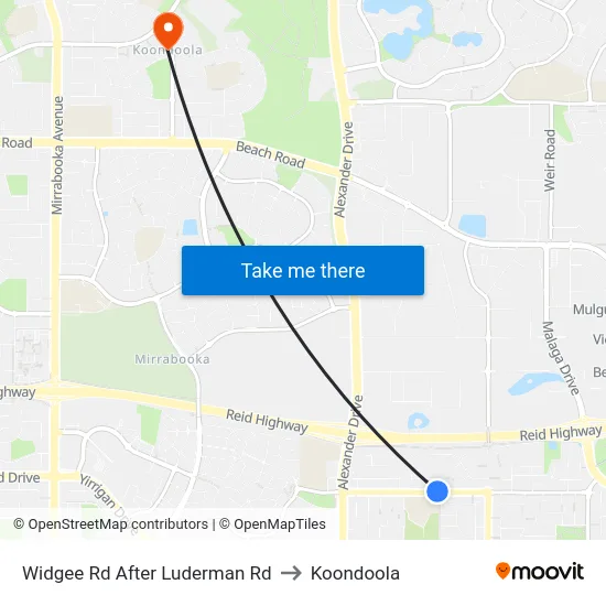 Widgee Rd After Luderman Rd to Koondoola map