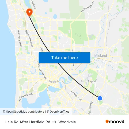 Hale Rd After Hartfield Rd to Woodvale map