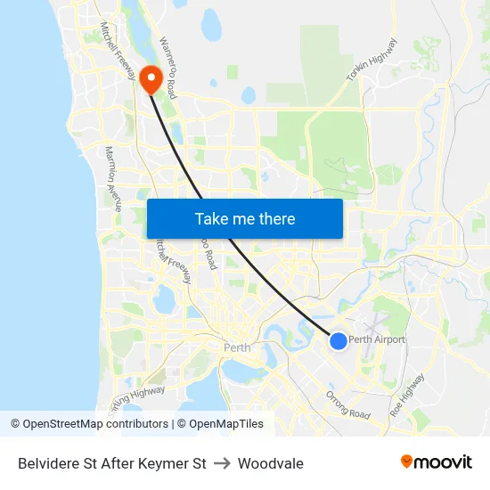 Belvidere St After Keymer St to Woodvale map