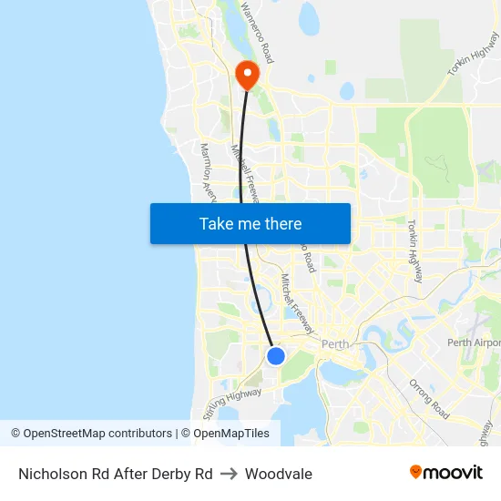 Nicholson Rd After Derby Rd to Woodvale map
