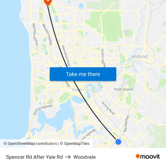 Spencer Rd After Yale Rd to Woodvale map