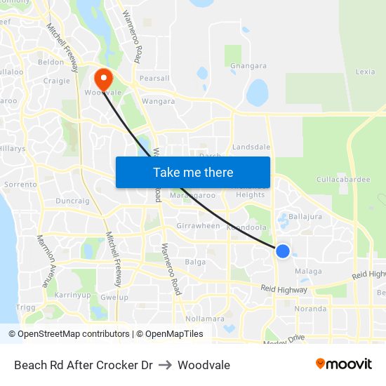 Beach Rd After Crocker Dr to Woodvale map