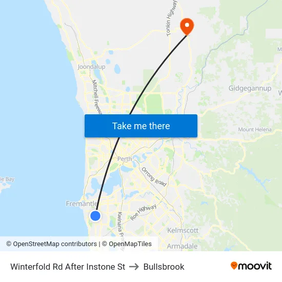 Winterfold Rd After Instone St to Bullsbrook map