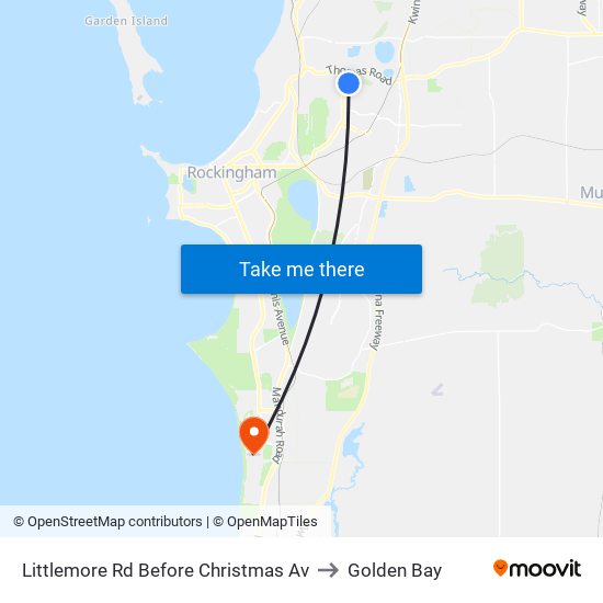 Littlemore Rd Before Christmas Av to Golden Bay map