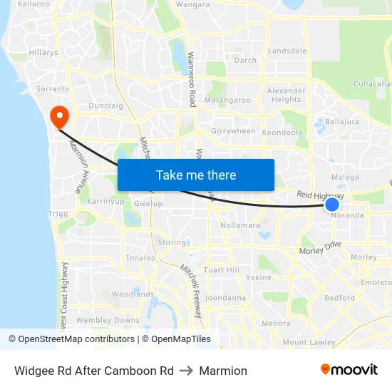Widgee Rd After Camboon Rd to Marmion map