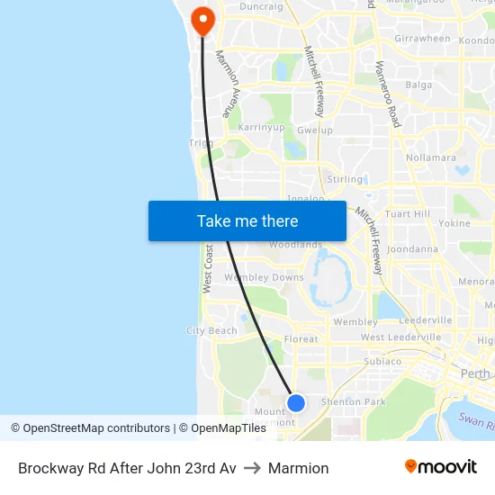 Brockway Rd After John 23rd Av to Marmion map