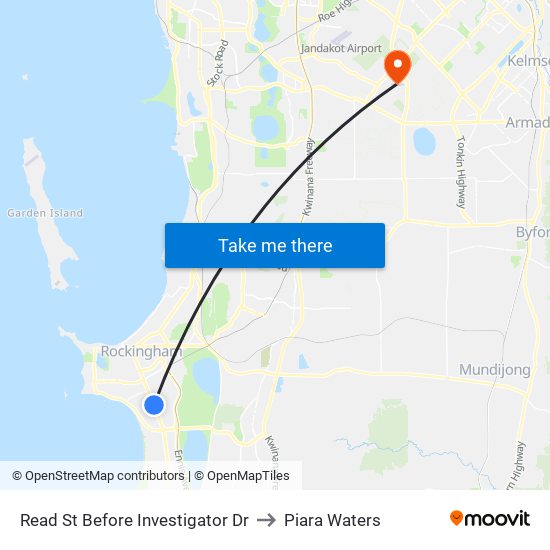 Read St Before Investigator Dr to Piara Waters map