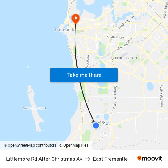 Littlemore Rd After Christmas Av to East Fremantle map