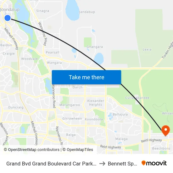 Grand Bvd Grand Boulevard Car Park Cat Id 27 to Bennett Springs map