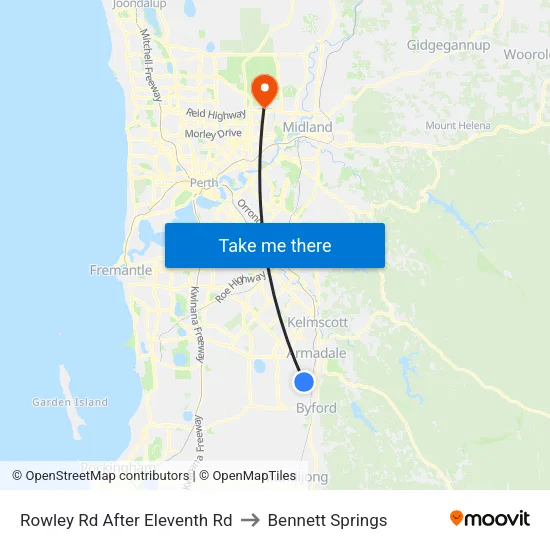 Rowley Rd After Eleventh Rd to Bennett Springs map