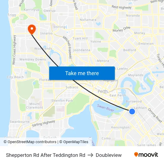 Shepperton Rd After Teddington Rd to Doubleview map