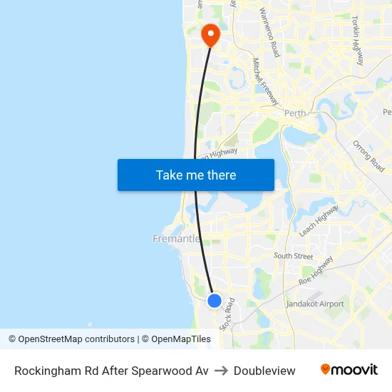Rockingham Rd After Spearwood Av to Doubleview map