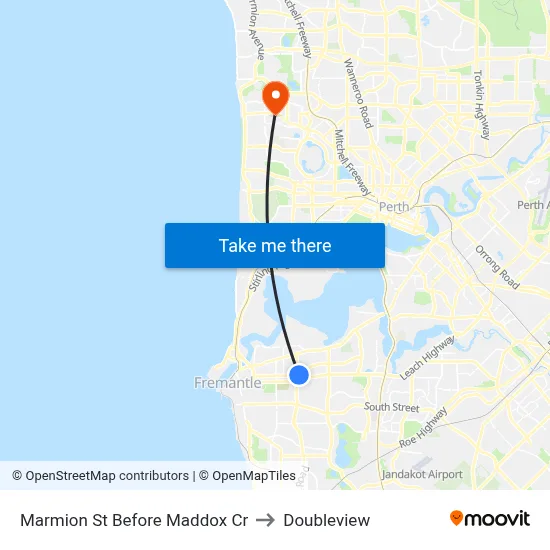 Marmion St Before Maddox Cr to Doubleview map