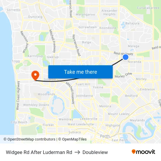 Widgee Rd After Luderman Rd to Doubleview map