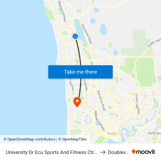 University Dr Ecu Sports And Fitness Ctr Cat Id 29 to Doubleview map