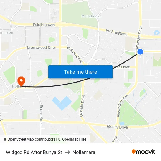 Widgee Rd After Bunya St to Nollamara map