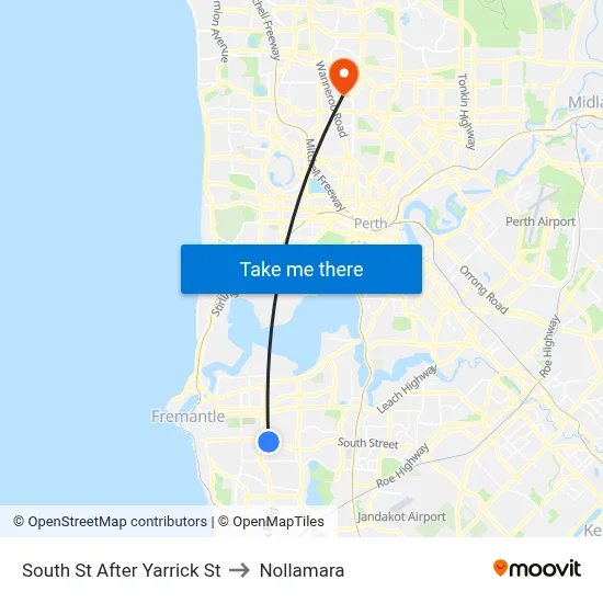 South St After Yarrick St to Nollamara map