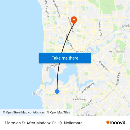 Marmion St After Maddox Cr to Nollamara map