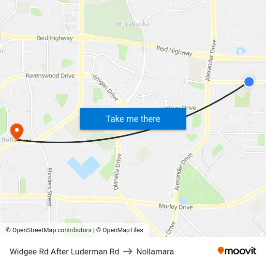 Widgee Rd After Luderman Rd to Nollamara map