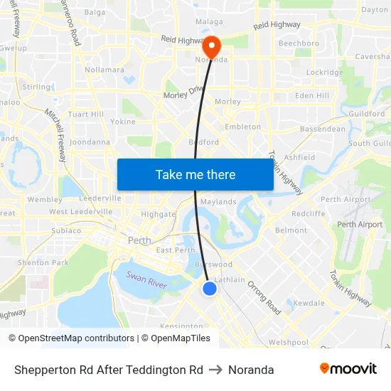 Shepperton Rd After Teddington Rd to Noranda map