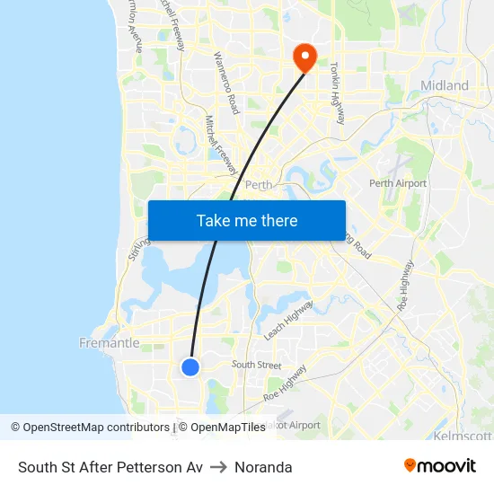 South St After Petterson Av to Noranda map