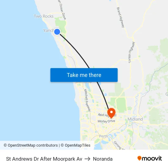 St Andrews Dr After Moorpark Av to Noranda map