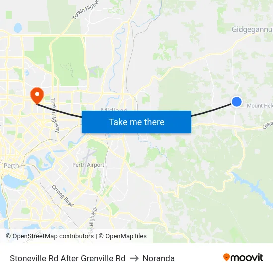 Stoneville Rd After Grenville Rd to Noranda map