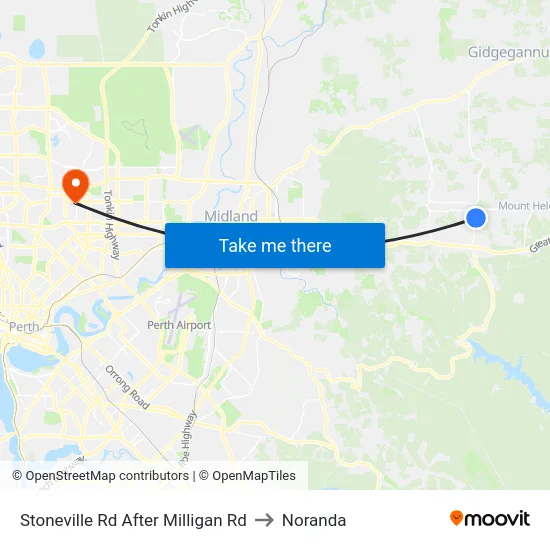 Stoneville Rd After Milligan Rd to Noranda map