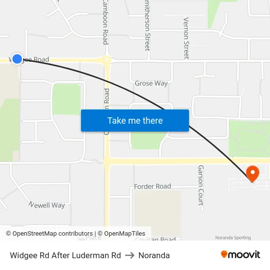 Widgee Rd After Luderman Rd to Noranda map