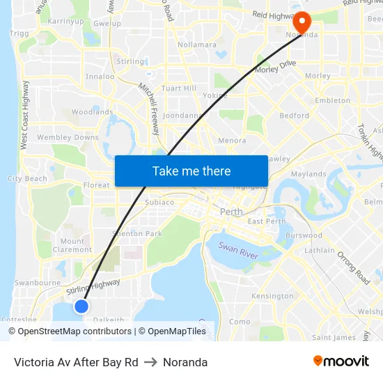 Victoria Av After Bay Rd to Noranda map