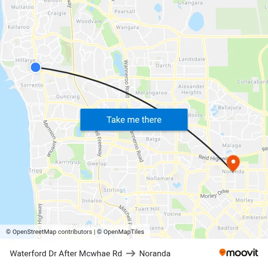 Waterford Dr After Mcwhae Rd to Noranda map