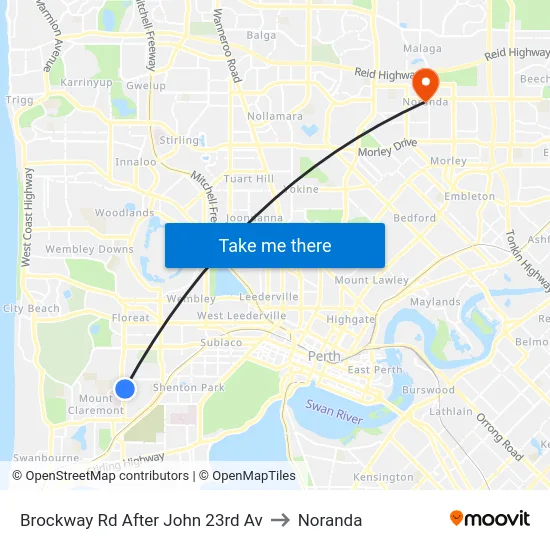 Brockway Rd After John 23rd Av to Noranda map