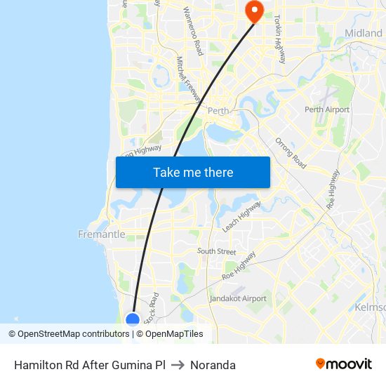 Hamilton Rd After Gumina Pl to Noranda map