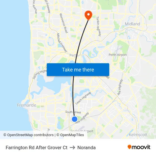 Farrington Rd After Grover Ct to Noranda map