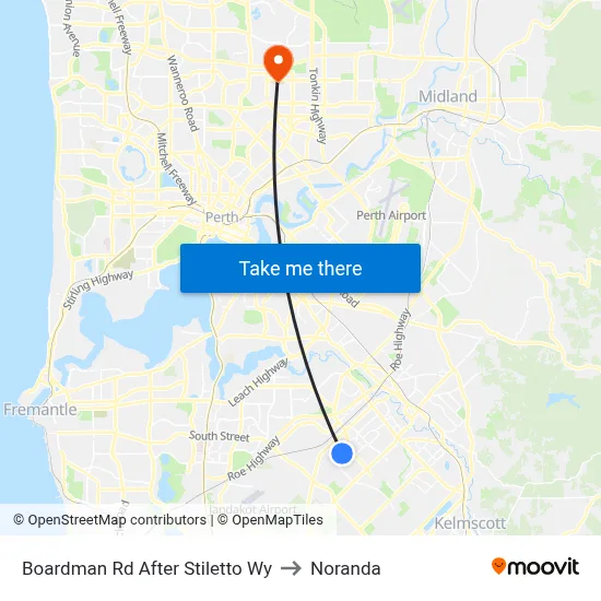Boardman Rd After Stiletto Wy to Noranda map