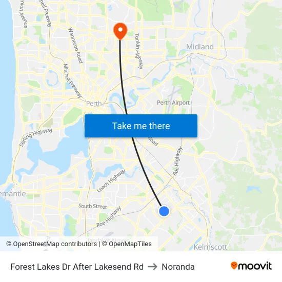 Forest Lakes Dr After Lakesend Rd to Noranda map