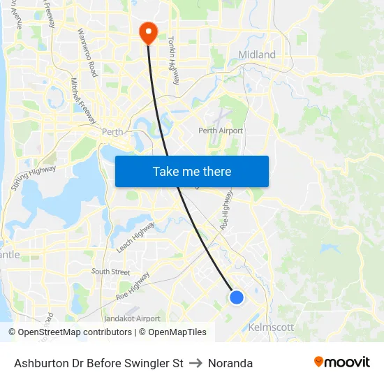 Ashburton Dr Before Swingler St to Noranda map