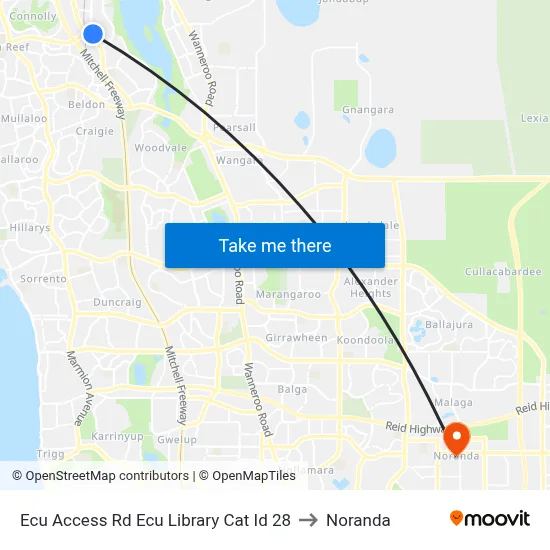 Ecu Access Rd Ecu Library Cat Id 28 to Noranda map
