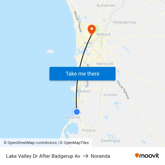 Lake Valley Dr After Badgerup Av to Noranda map
