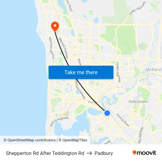 Shepperton Rd After Teddington Rd to Padbury map