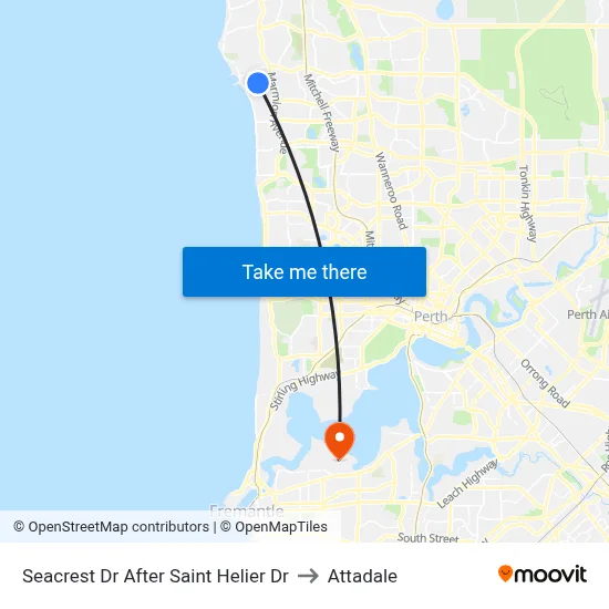 Seacrest Dr After Saint Helier Dr to Attadale map
