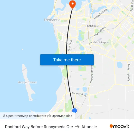 Doniford Way Before Runnymede Gte to Attadale map