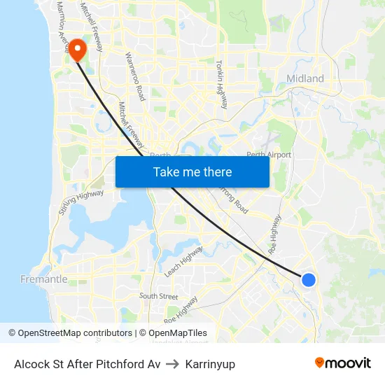 Alcock St After Pitchford Av to Karrinyup map